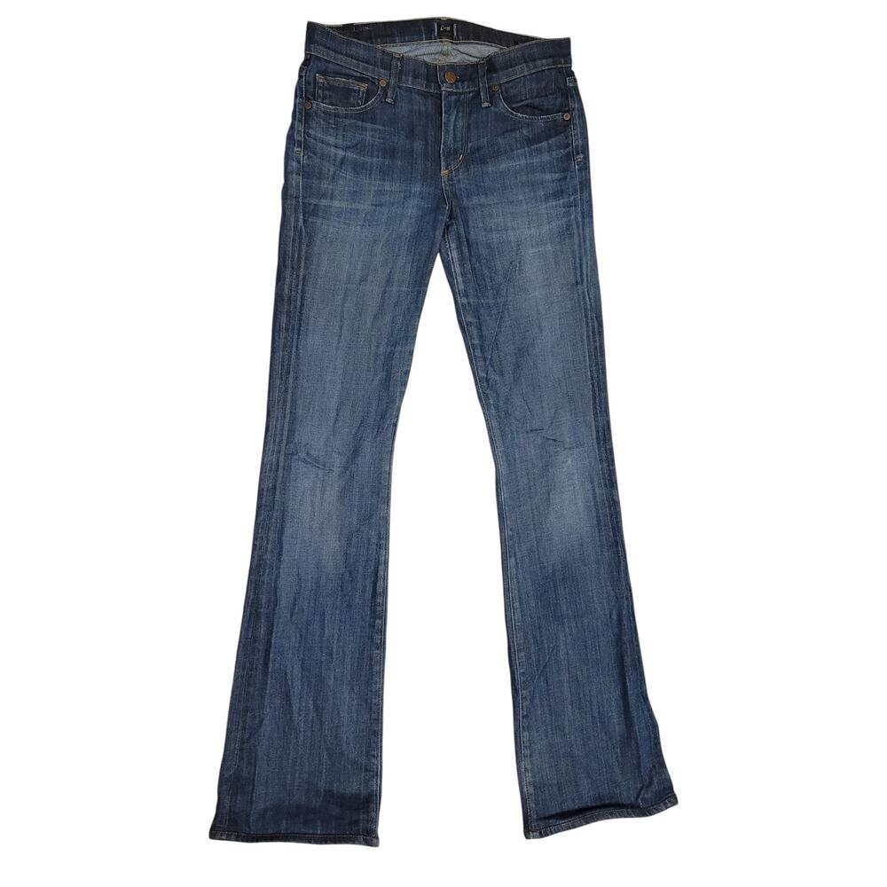 Citizens Of Humanity Amber Medium Rise BootCut Dark Wash Jeans Size 27 EUC